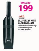 AEG Lilliput 3.6V Hand Vacuum Cleaner