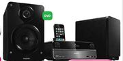 Philips 2.0 Channel Micro DVD Hi-Fi With iPOD Dock