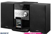 Sony 2.0 Channel Micro Hi-Fi With iPOD Dock Each