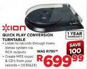 Xion Quick Play Conversion Turntable