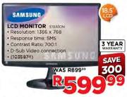 Samsung 18.5" LCD Monitor
