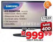 Samsung 20" LED Monitor