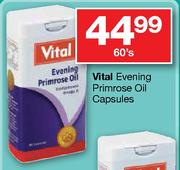 Vital Evening Primrose Oil Capsules-60's