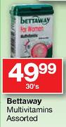Bettaway Multivitamins Assorted-30's