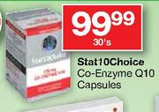 Stat 10 Choice Co-Enzyme Q10 Capsules-30's