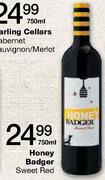 Honey Badger Sweet Red-750ml