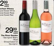 The River Garden Shiraz/Cabernet Sauvignon-750ml Each