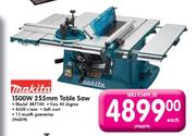Makita 1500W Table Saw-255mm Each
