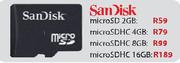 SanDisk microSD-2GB