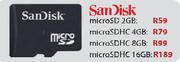 SanDisk microSDHC-16GB