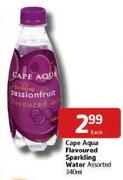 Cape Aqua Flavoured Sparkling Water-340ml