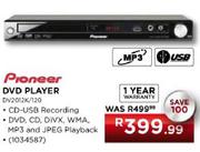 Pioneer DVD Player (DV2012K/120)