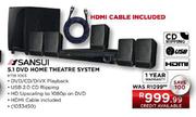 Sansui 5.1 DVD Home Theatre System (HTIB1003)