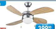Goldair 120cm Wood Ceiling Fan With Remote (GCF-2012R)-Each