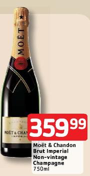 Special Moet & Chandon Brut Imperial Non-Vintage Champagne-750ml —  m.