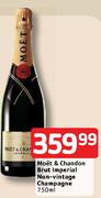 Moet & Chandon Brut Imperial Non-Vintage Champagne-750ml