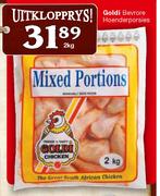 Goldi Bevrore Hoenderporsies-2kg