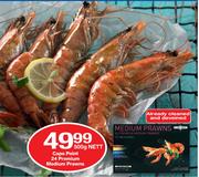 Cape Point 24 Premium Medium Prawns-500g