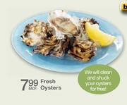 Fresh Oysters Each