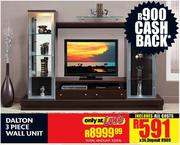 Dalton 3 Piece Wall Unit
