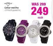 Monaco Colour Watches Each