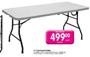 Commercial Table-6" Each
