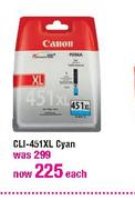 CLI-451XL Cyan-Each 