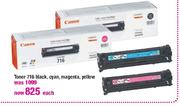  Toner 716 Black,Cyan,Magenta,Yellow-Each