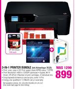 HP 3-In-1 Printer Bundle