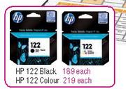 HP 122 Black-Each
