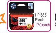  HP 655 Black-Each