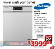 Samsung White Dishwasher