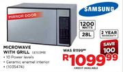 Samsung Microwave With Grill-28L
