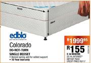 Edblo Colorado Do-Not-Turn Single Bedset