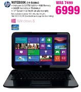 HP Notebook (14-B000SI)