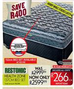 Restonic Health Zone 137CM Bed Set