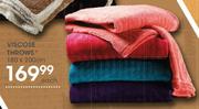 Viscose Throws-180x200cm Each