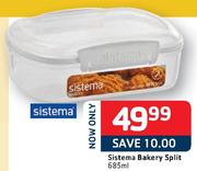 Sistema Bakery Split-685ml