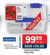 Sistema 6-Pack Value Set
