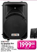 Sinotec DJ Speaker Box(SB-1515)-Each