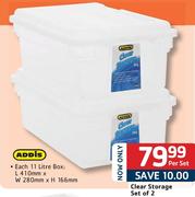 Addis Clear Storage-Per Set