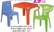 Small Kiddies Table-Each 