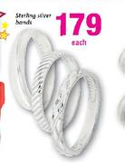 Sterling Silver Bands-Each 