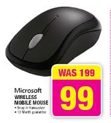 Microsoft Wireless Mobile Mouse