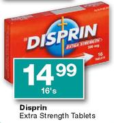 Disprin Extra Strenght Tablets-16's