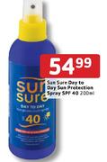 Sun Sure Day To Day Sun Protection Spray SPF 40 -200ml Each