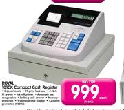 Royal 101CX Compact Cash Register-Each
