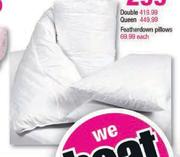 Queen Featherdown Duvet Inner-Each
