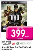 Xbox 360 Or PS3 Army Of Two The Devil's Cortel-Each
