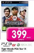 Xbox 360 Or PS3 Tiger Woods PGA Tour 14-Each